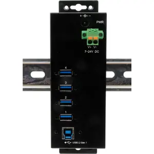 USB sadalītājs Exsys EX-1505HMVS 4 porta USB 3.2 Gen 1 ar 15 kV ESD aizsardzību