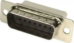 Harting 09670375601 D-Sub Male Connector Insert, Crimp Termination