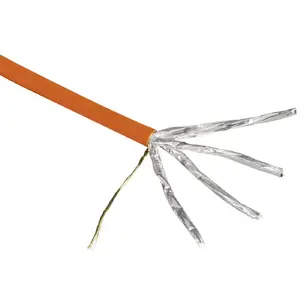 Hama networking cable 00020098 25 m Cat7 U/FTP Orange