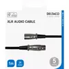 XLR kabelis DELTACO XLR-1010-K 1 m Photo 3