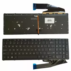 Laptop keyboard HP KB314706 compatible with ZBook 17 G4, 15 G3/G4, 17 G3/G4 US layout