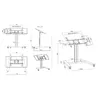 Multibrackets Multibrackets M Public Display Stand 80 HD Wheelbase Single Photo 19