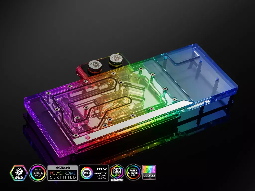 BitsPower BP-VG3090EVXC3 GPU ūdens bloks un aizmugure Photo 4