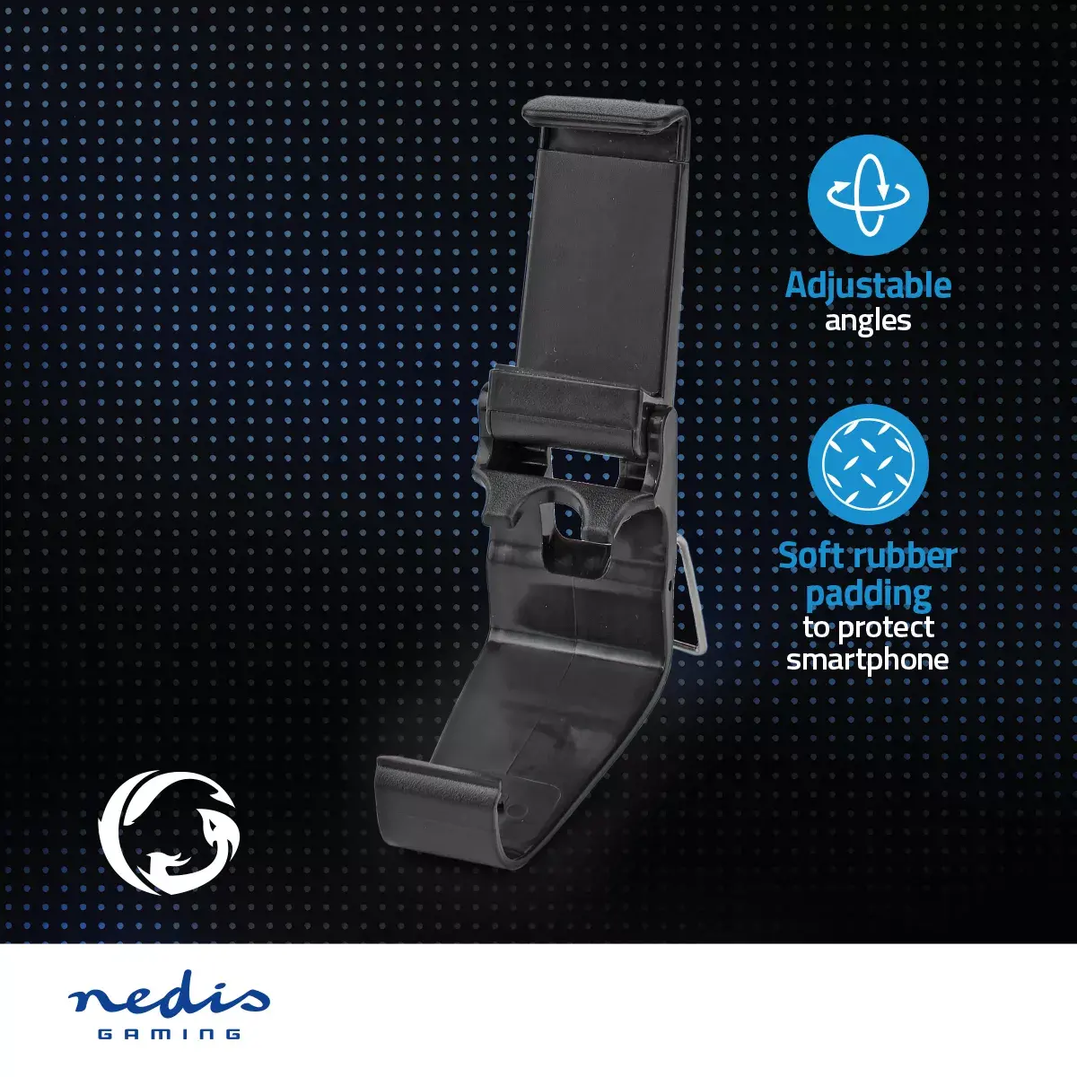 Nedis SGPDX100BK passive mobile phone holder Photo 6