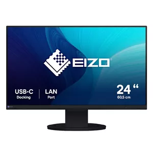 EIZO FlexScan EV2490-BK computer monitor 60.5 cm (23.8") 1920 x 1080 pixels Full HD LED Black