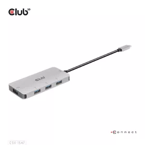 USB Хаб CLUB3D USB Gen2 Type-C на 10Гбит/с 4x USB Type-A