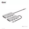 USB Хаб CLUB3D USB Gen2 Type-C на 10Гбит/с 4x USB Type-A Photo 3