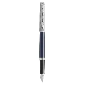 Перьевая ручка Waterman Hémisphère — синий лак, синяя паста, подарочная коробка, 1 шт.