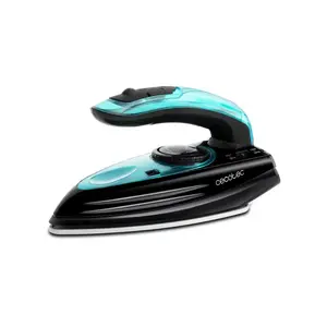 Dry & Steam iron Cecotec GoForce 8000 1200 W Titanium soleplate Black Blue