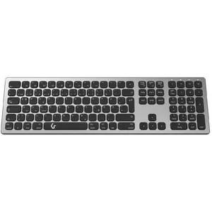 KeySonic KSK-8023BTRF tastatūra Bluetooth sistēma QWERTZ Vācu Antracīts, Melns