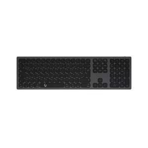 Клавиатура KeySonic KSK-8023BTRF Универсальная Bluetooth QWERTZ Немецкая Антрацит Черная