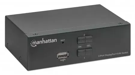 KVM Switch Manhattan DisplayPort 1.2 2-Port Photo 2