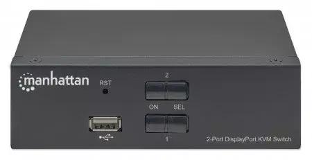 KVM Switch Manhattan DisplayPort 1.2 2-Port Photo 3