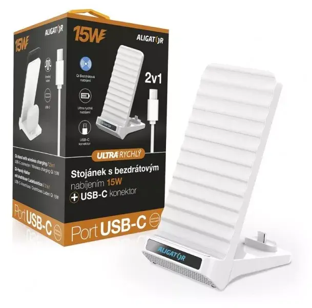 ALIGATOR CHQ002 Mobile Device Charger 9V White Adapter Photo 2