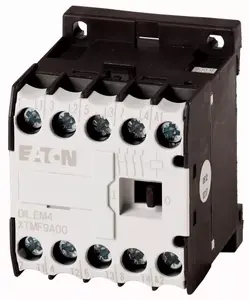 Силовой контактор Eaton DILEM4 4-полюсный 9А 400В 50Гц/440В 60Гц