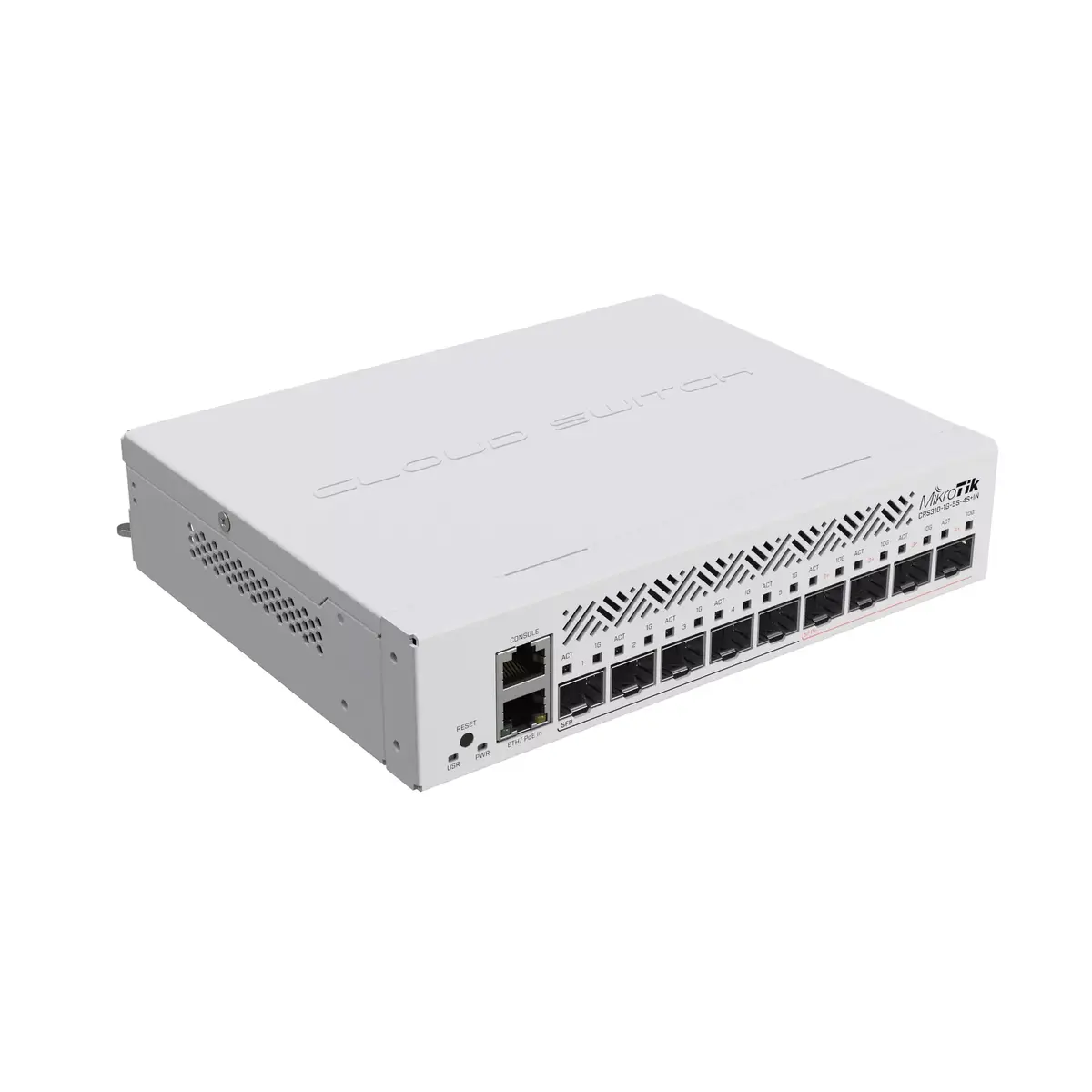 MikroTik CRS310-1G-5S-4S+IN управляемый L3 коммутатор Photo 3