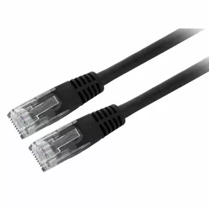 Patch Cable EFB K8100SW.0 25m Cat6 black — 25 m, Cat6 Ethernet patch cord