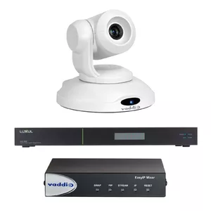 Vaddio EasyIP Mixer Base Kit система видеоконференций 2,38 MP Подключение Ethernet Система групповых видеоконференций