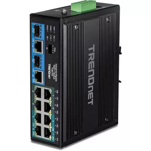 Unmanaged Switch Trendnet TI-BG104 10-Port Gigabit Ethernet PoE