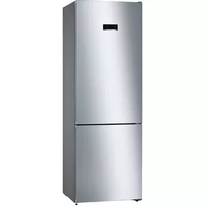 Freestanding fridge-freezer Bosch Serie 4 KGN49XLEA, NoFrost, VitaFresh, 438 L (330 L fridge / 108 L freezer), stainless steel