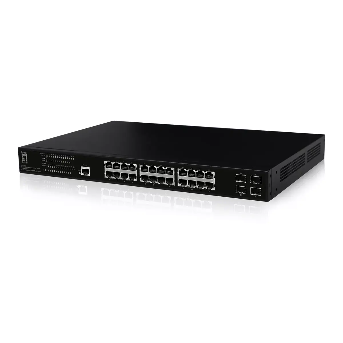 Managed L2 Gigabit Ethernet Switch LevelOne GEP-2861 Photo 2