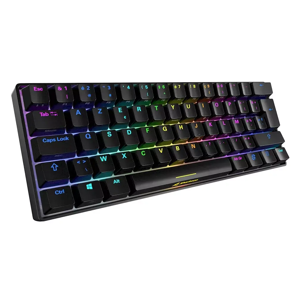 Sharkoon SGK50 S4 Keyboard Gaming USB AZERTY French Photo 3