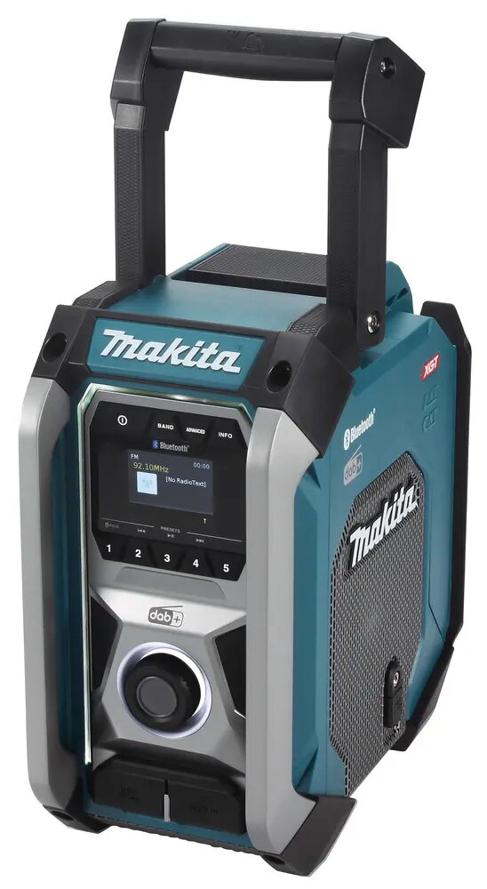 Būvlaukuma radioaparāts Makita MR007GZ Analoģiskais un