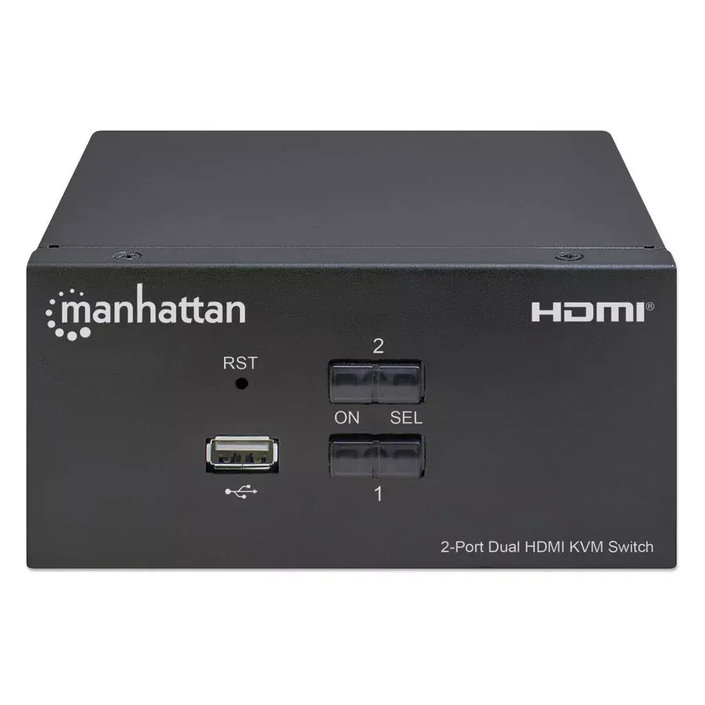 KVM slēdzis Manhattan 2-portu 4K HDMI Photo 3