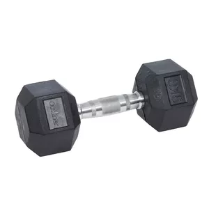 OUTLINER Gumijots sešstūra hantele YLDB35 9 kg