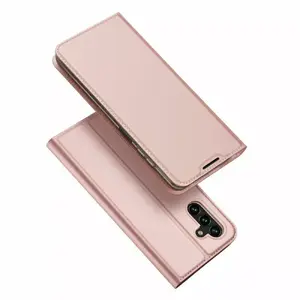 Phone case dux ducis for Samsung Galaxy A13 5G — pink leather protective cover