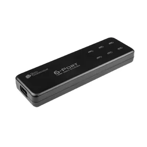 Зарядное устройство для мобильных устройств Alcasa PCA-D003S Универсальное Черное AC Быстрая зарядка Внутреннее