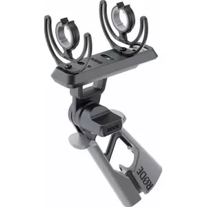 Rode Handgrip PG2-R for NTG Microphone with Rycote Shock Mount — Handheld Grip for Shotgun Microphones