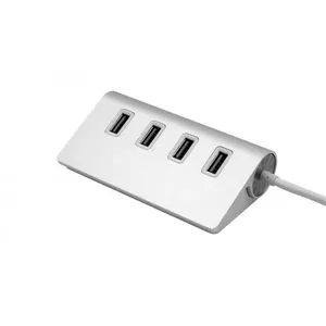 EXSYS EX-1134-2 USB Hub 3.2 Gen 1 Type-A Type-C 5000 Mbit/s Silver