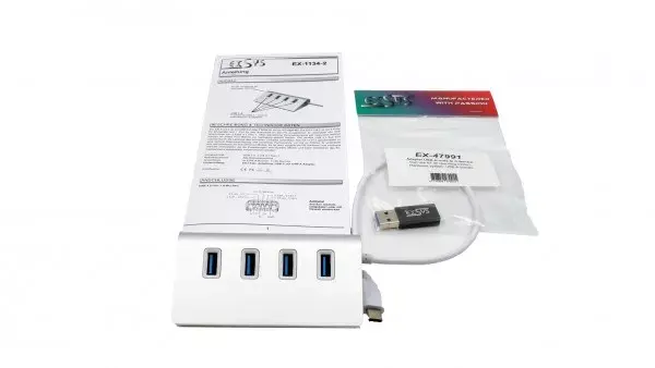 EXSYS EX-1134-2 USB Hub Photo 2