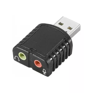 Аудиокарта USB Dexlan 921535 Интерфейс USB Windows Mac