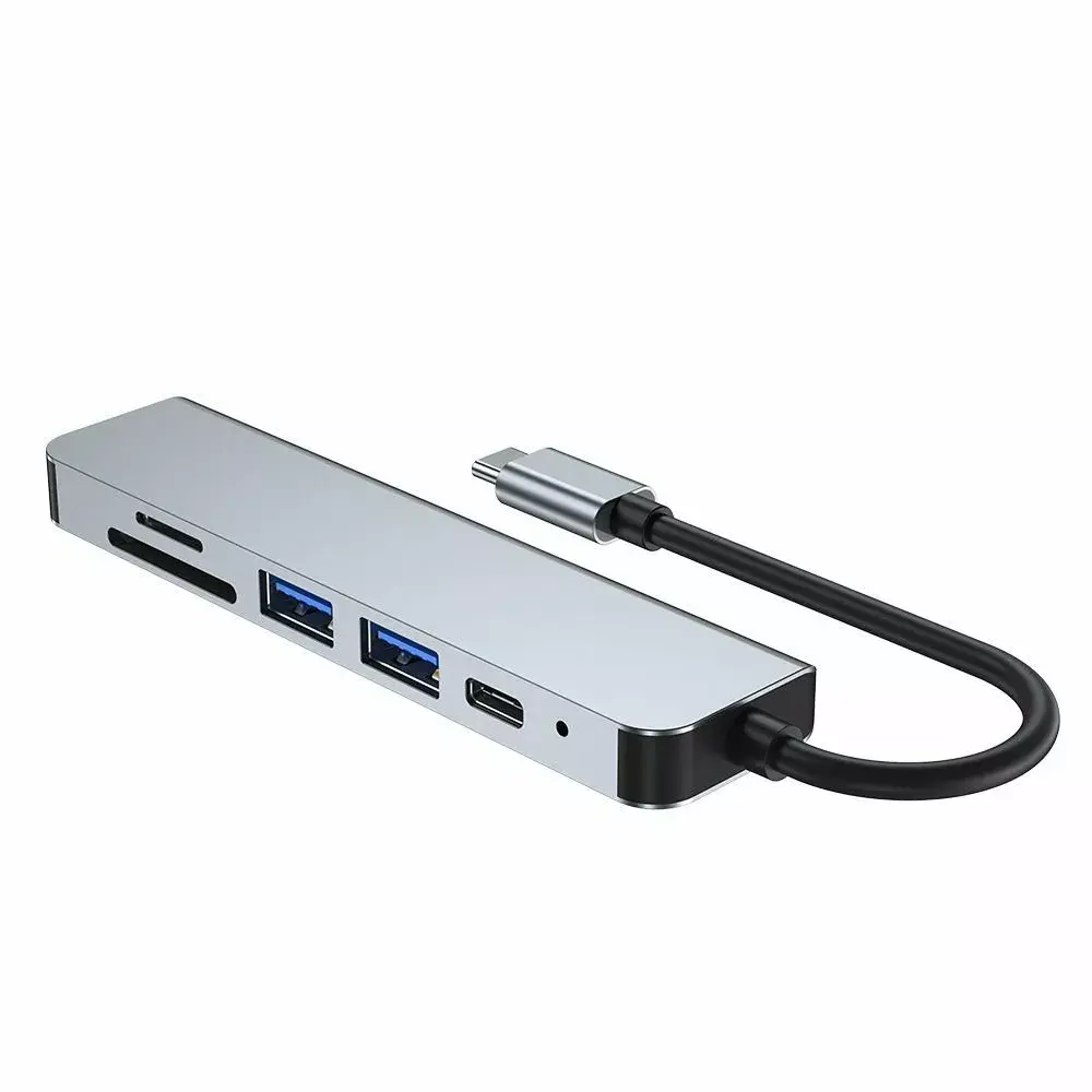 Tech-Protect V4 USB-C 6-in-1 Multiport Hub Photo 2