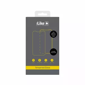 Защитное стекло полного покрытия iLike для iPhone 6/6S 2.5D с шелкографией