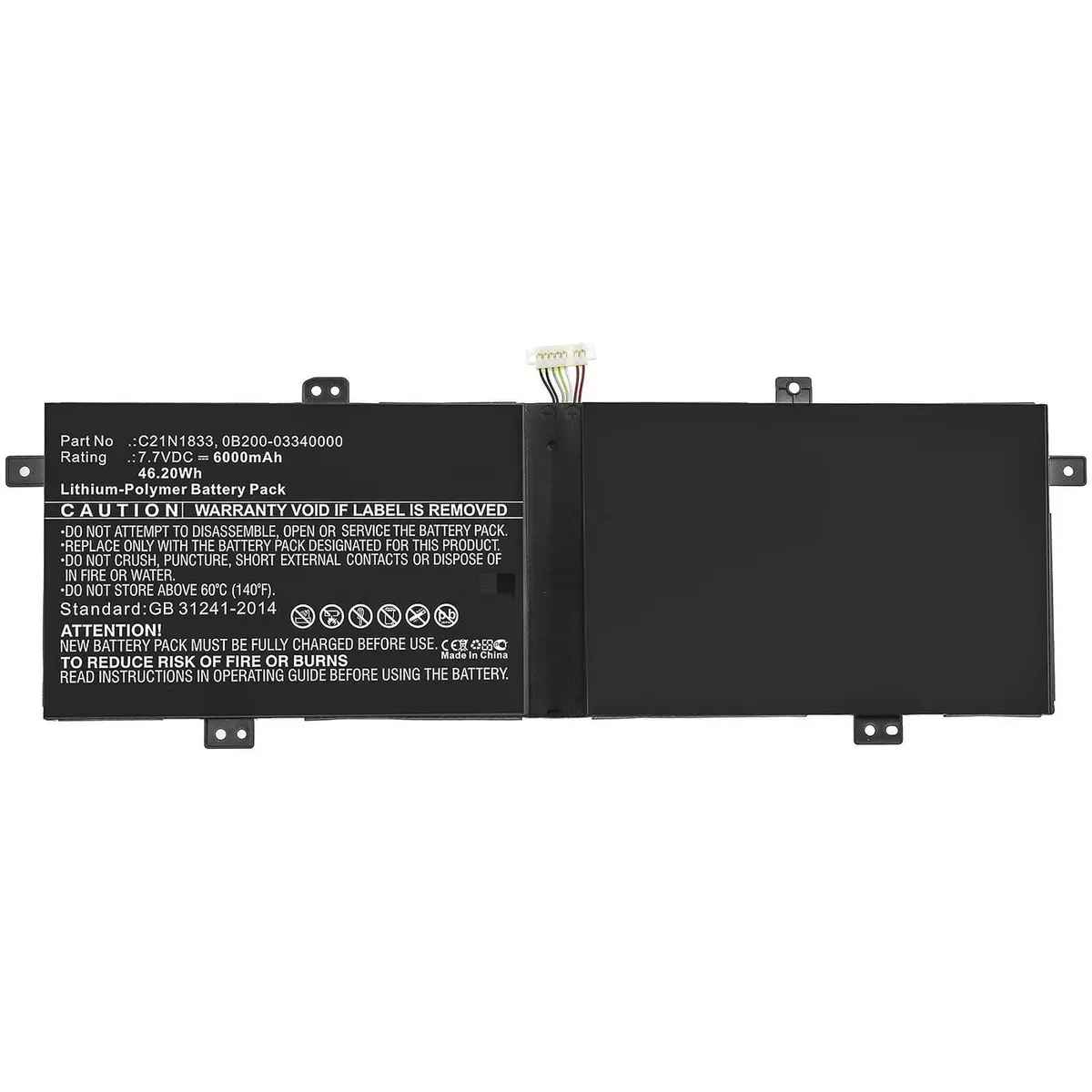 Klēpjdatora akumulators CoreParts MBXAS-BA0242 priekš Asus