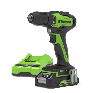 Greenworks 3704007UA power screwdriver/impact driver Black, Green