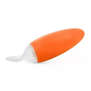 Food Dispensing Spoon Squirt Baby Orange