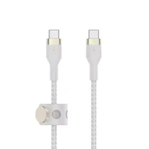 USB Cable Belkin BOOST↑CHARGE PRO Flex 2m USB C White