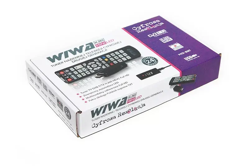 ТВ-приёмник WIWA H.265 MINI LED — DVB-T2, H.265 Photo 4