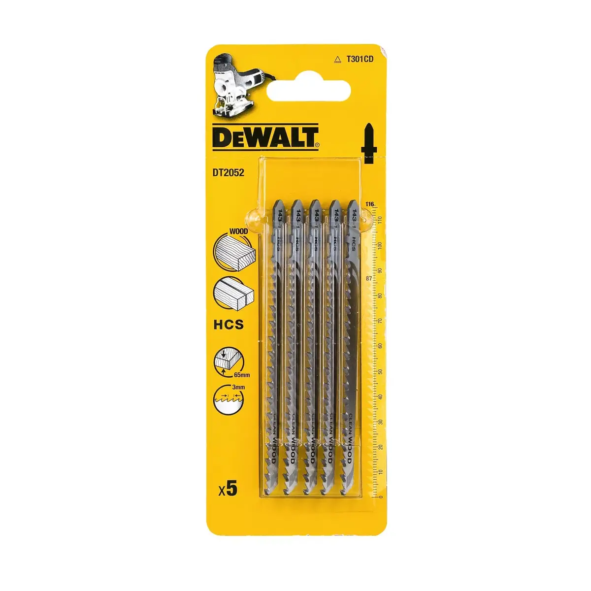Jigsaw blade DeWalt DT2052-QZ — 5 pcs Photo 3
