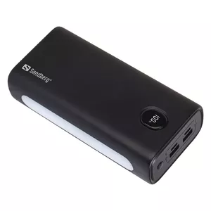 Sandberg Powerbank USB-C PD 20W 30000 Litija jons 30000 mAh Melns