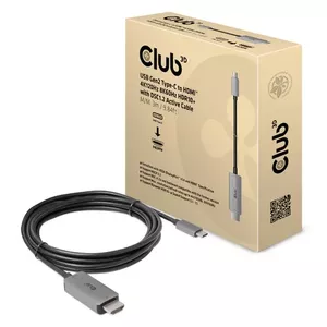 USB Gen2 Type-C to HDMI 4K120Hz 8K60Hz Cable CLUB3D CAC-1587
