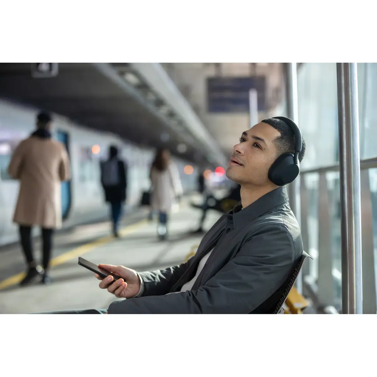 Sony WH-1000XM5 Беспроводные наушники с шумоподавлением, черные Photo 10