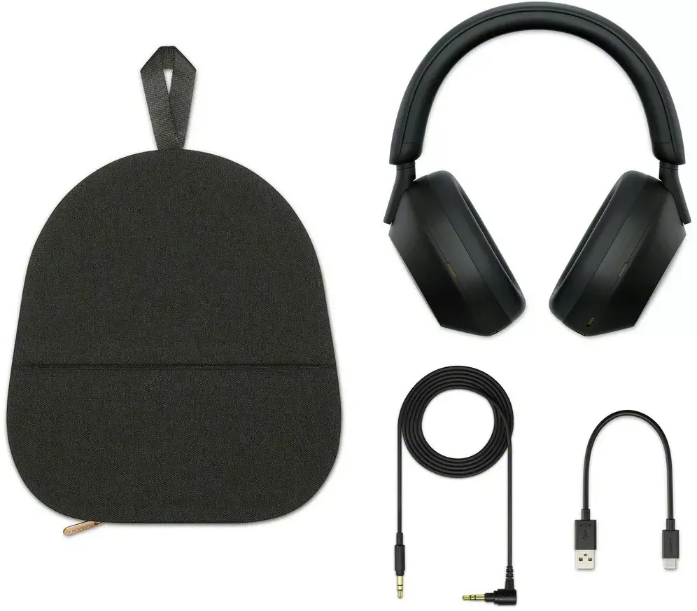 Sony WH-1000XM5 Беспроводные наушники с шумоподавлением, черные Photo 3