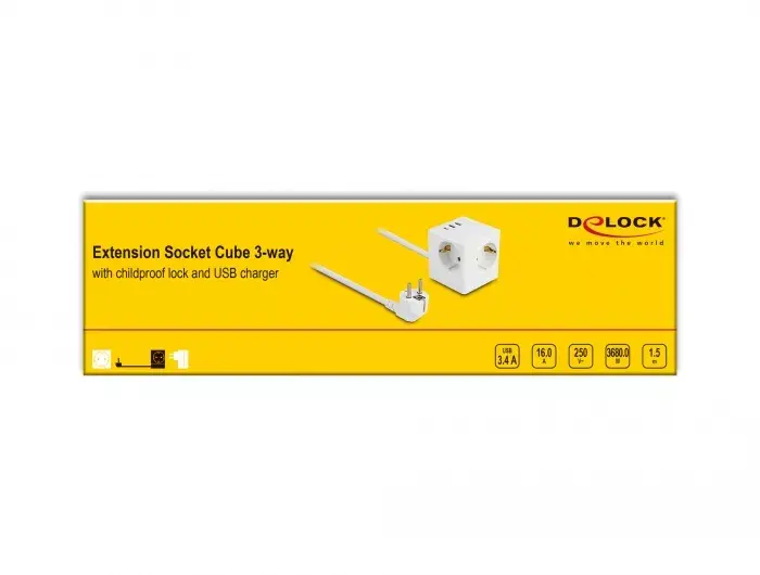 DeLOCK 11497 Розетка CEE 7/3 + USB Photo 9