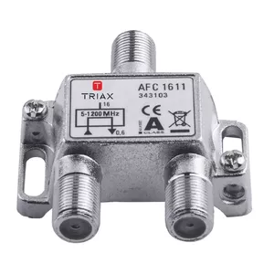 Antenas pastiprinātājs Triax AFC 1611 Silver 75 Ω 5 - 1218 MHz