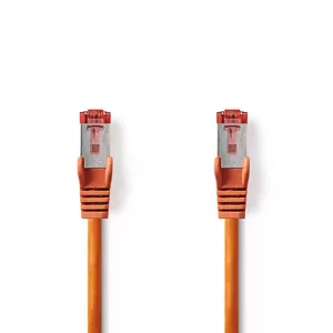 Nedis CCGP85221OG100 networking cable Orange 10 m Cat6 S/FTP (S-STP)